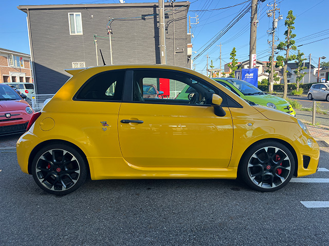 17’ ABARTH 595 COMPETIZIONE RHD/5MT Giallo Modena