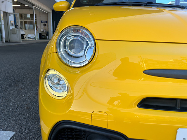 17’ ABARTH 595 COMPETIZIONE RHD/5MT Giallo Modena