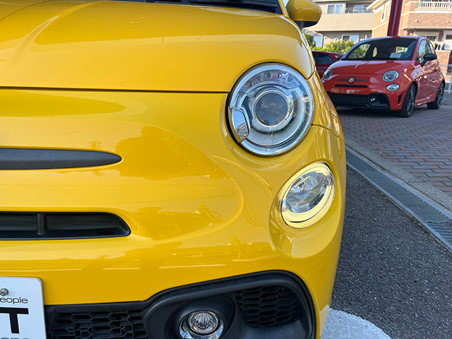 17’ ABARTH 595 COMPETIZIONE RHD/5MT Giallo Modena
