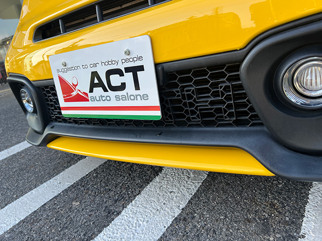 17’ ABARTH 595 COMPETIZIONE RHD/5MT Giallo Modena