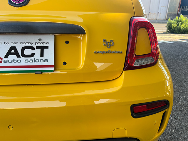 17’ ABARTH 595 COMPETIZIONE RHD/5MT Giallo Modena