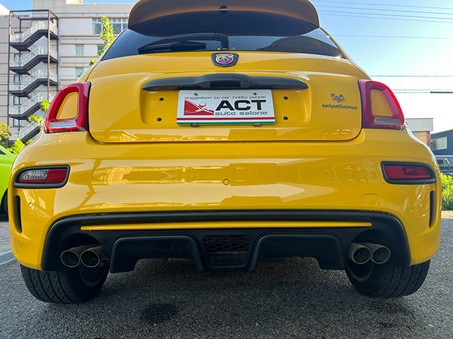 17’ ABARTH 595 COMPETIZIONE RHD/5MT Giallo Modena
